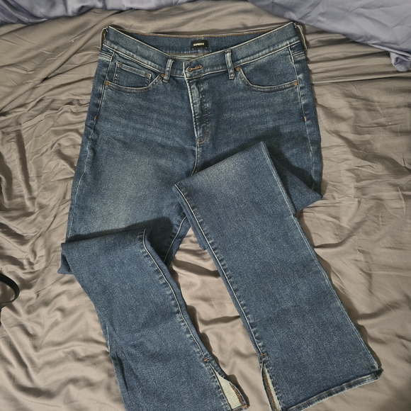 Express Skyscraper Boot Cut Jeans - 16 LONG - Picture 1 of 5